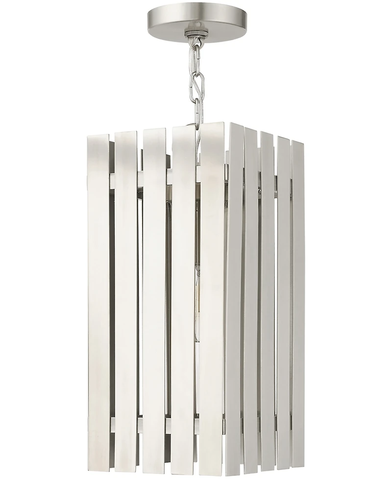 Livex Greenwick 1 Light Outdoor Pendant Lantern