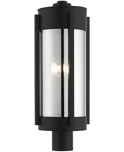 Livex Sheridan 3 Light Outdoor Post Top Lantern