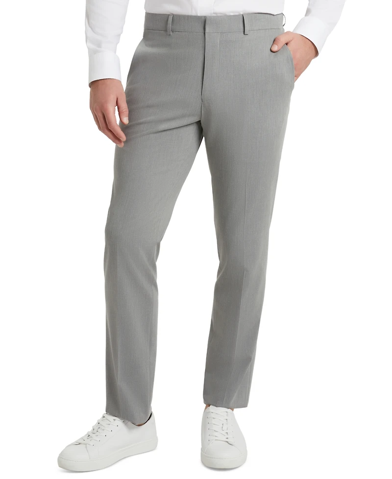 Kenneth Cole Reaction Men's Techni-Cole Suit Separate Slim-Fit Pants