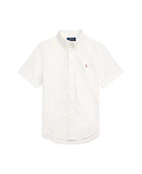 Polo Ralph Lauren Big Boys Cotton Oxford Short-Sleeve Shirt