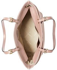 Michael Kors Medium Leather Top Zip Pocket Tote