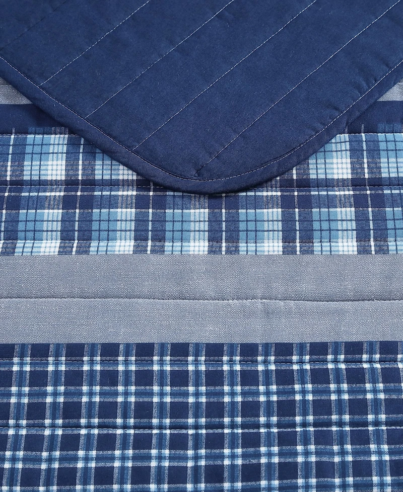 Nautica Addison Reversible Piece Quilt Set