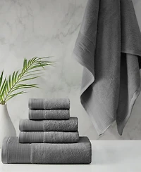 Closeout! Beautyrest Nuage Cotton Lyocell Blend 6 Piece Towel Set