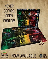 Bob Marley 1000 Piece Collage Jigsaw Puzzle, 19" x 26"