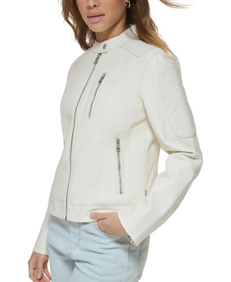 Levi's Women's Faux Leather Biker Jacket
