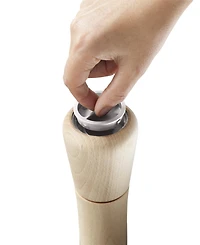 Joseph Joseph Milltop Wood Non-Spill Salt Mill