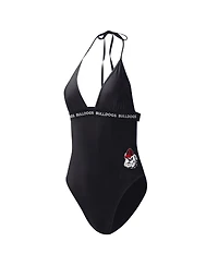 Women's G-iii 4Her by Carl Banks Black Georgia Bulldogs Full Count One-Piece Swimsuit