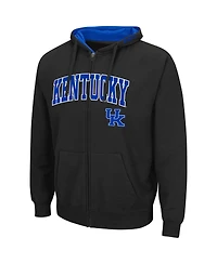 Colosseum Men's Kentucky Wildcats Arch and Team Logo 3.0 Full-Zip Hoodie