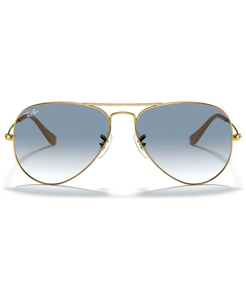 Ray-Ban Unisex Sunglasses, RB3025 Aviator Gradient