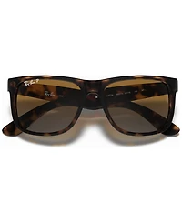 Ray-Ban Unisex Polarized Justin Gradient Sunglasses, RB4165