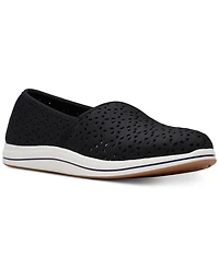 Clarks Women's Cloudsteppers Breeze Emily Perforated Loafer Flats