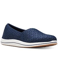Clarks Women's Cloudsteppers Breeze Emily Perforated Loafer Flats