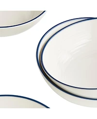 Royal Doulton Maze Denim Line Cereal Bowl, Set of 4