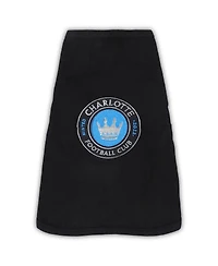 Black Charlotte Fc Pet T-shirt