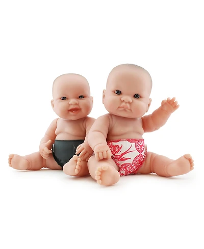Kanga Care Rumparooz Reusable Baby Doll Diaper Set (2pk) for 10-16 Inch Dolls