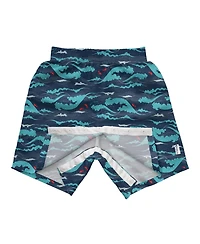 green sprouts Baby Boys Lightweight Easy Change Swim Trunks