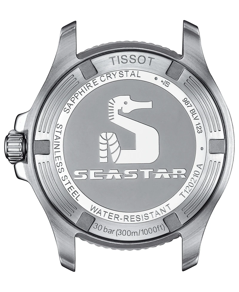 Tissot Women's Swiss Seastar 1000 Stainless Steel Bracelet Watch 36mm