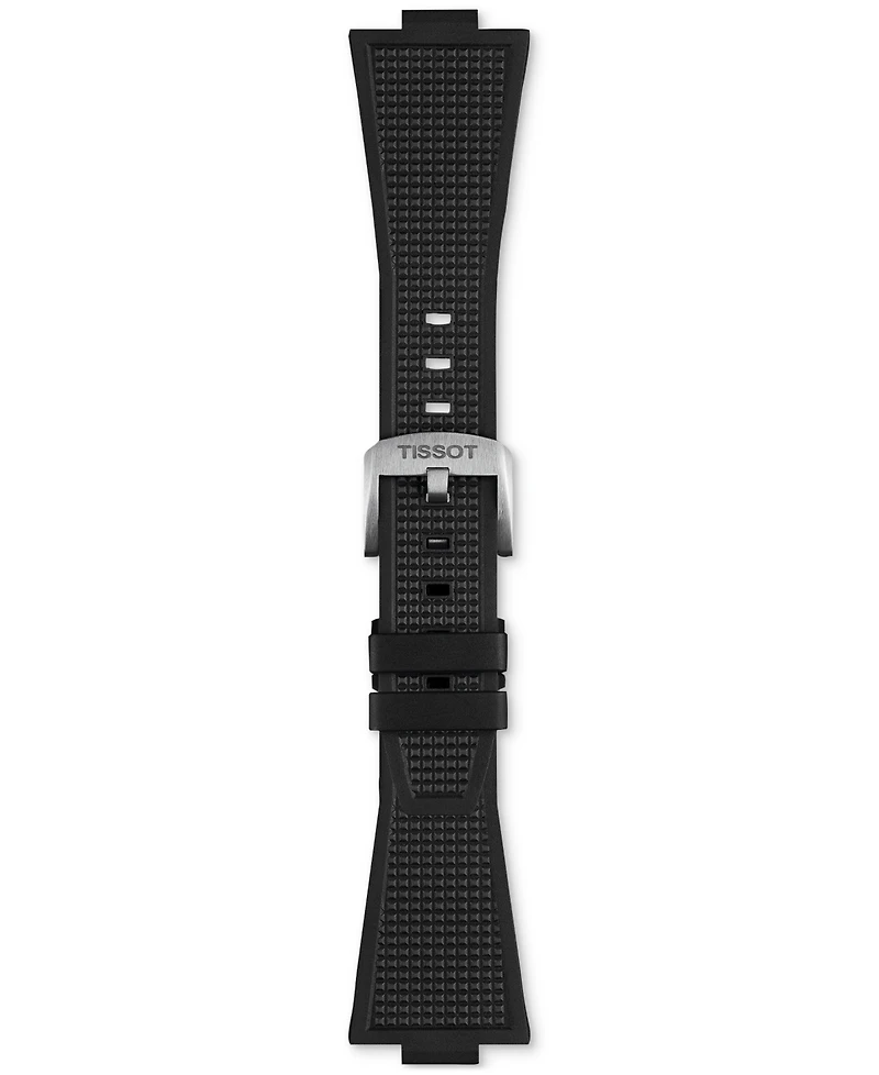 Tissot Men's Swiss Prx Black Rubber Strap Watch 40mm