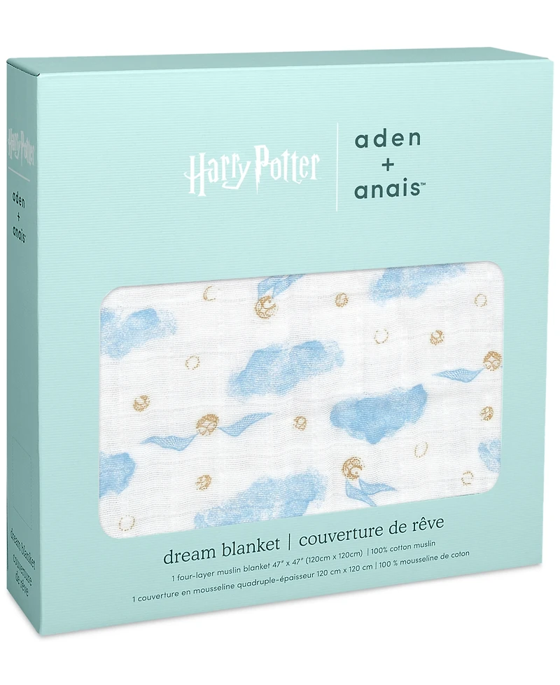 aden by aden + anais Baby Boys or Baby Girls Harry Potter Blanket