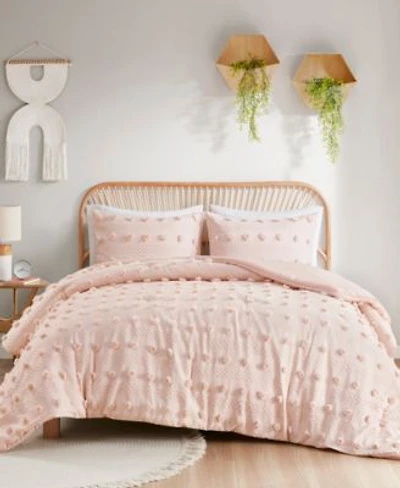 Intelligent Design Lucy Clip Jacquard Comforter Set