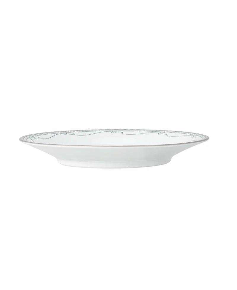 Noritake Satin Flourish 4 Piece Saucer Set, Service for 4