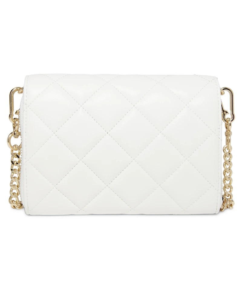 Steve Madden Women's Bcarina Quilted Crossbody Wallet