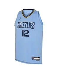 Big Boys and Girls Jordan Ja Morant Blue Memphis Grizzlies 2022/23 Swingman Jersey - Statement Edition