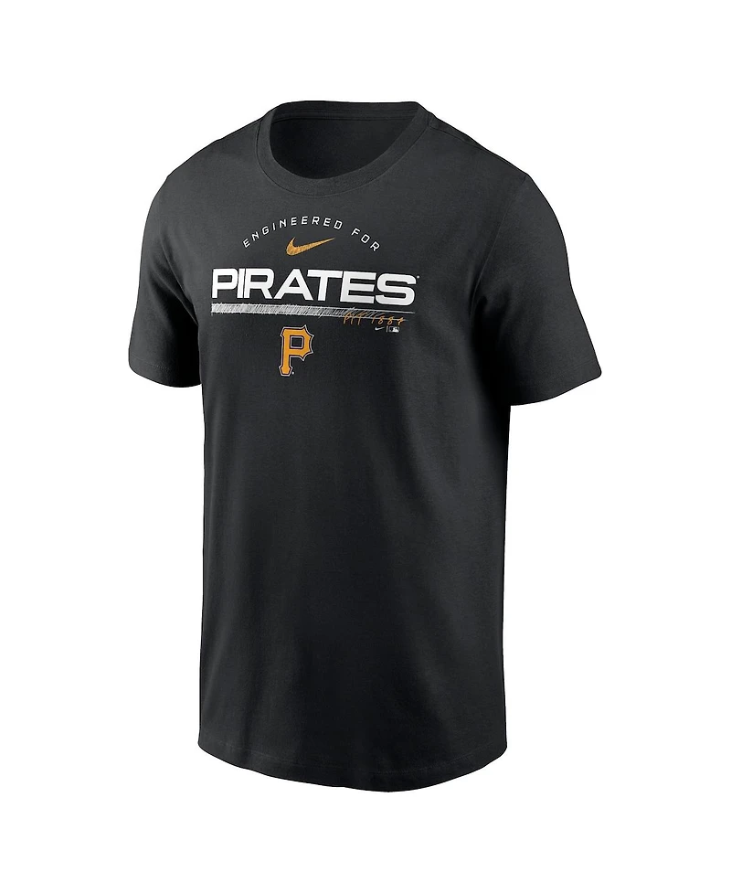 Men's Nike Black Pittsburgh Pirates Team Engineered Performance T-shirt