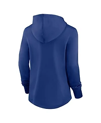 Women's Nike Royal Chicago Cubs Authentic Collection Pregame Performance Pullover Hoodie