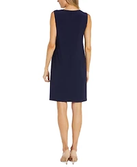 R & M Richards Women's 2-Pc. Printed Jacket & Dress Set