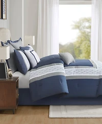 510 Design Powell Embroidered 8 Piece Comforter Set