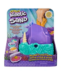 Mermaid Crystal Playset, Gold Shimmer Sand, Storage and Tools