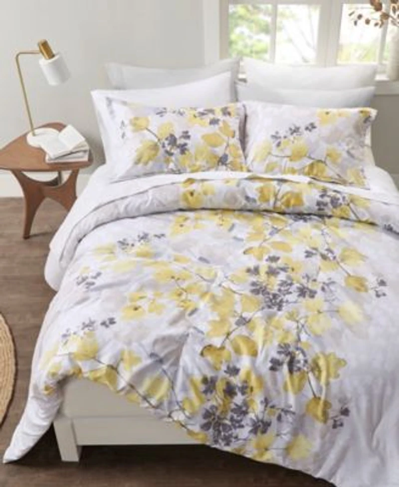 Madison Park Essentials Botanical Leaf Alexis Comforter Sets