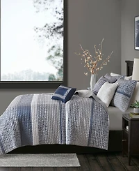 Madison Park Rhapsody 6-Pc. Quilt Set, King/California King