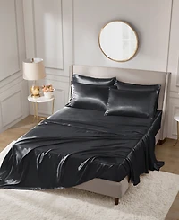 Madison Park Essentials Satin 6-Pc. Sheet Set