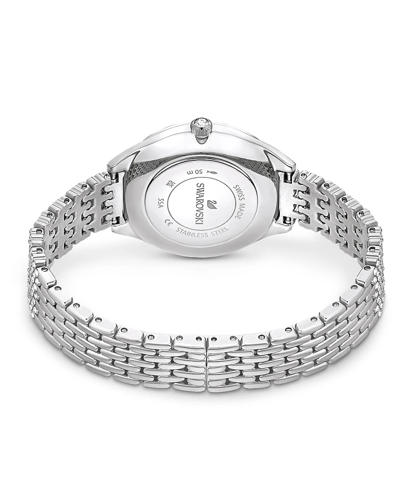 Swarovski Women's Quartz Attract Stainless Steel Watch, Swiss Made 30mm