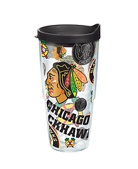 Tervis Tumbler Chicago Blackhawks 24 Oz All Over Classic Tumbler