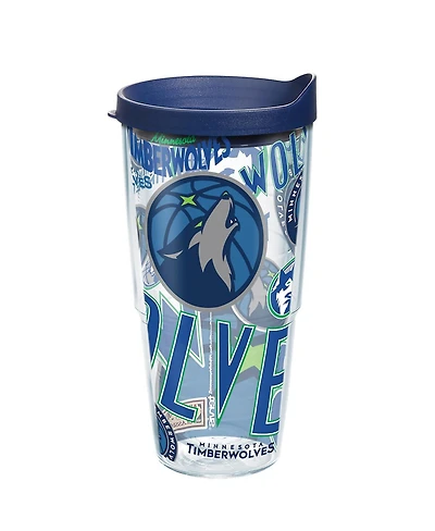 Tervis Tumbler Minnesota Timberwolves 24 Oz All Over Classic Tumbler