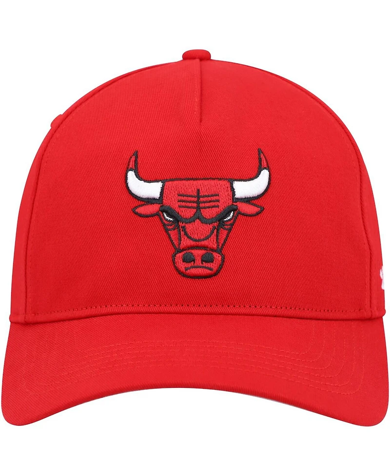 Men's '47 Brand Red Chicago Bulls Hitch Snapback Hat