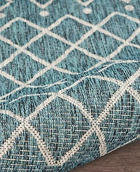 Closeout! Lr Home Sunny SUNSH81247 5' x 8' Outdoor Area Rug