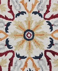 Closeout! Lr Home Sweet SINUO54154 4' x 4' Round Area Rug