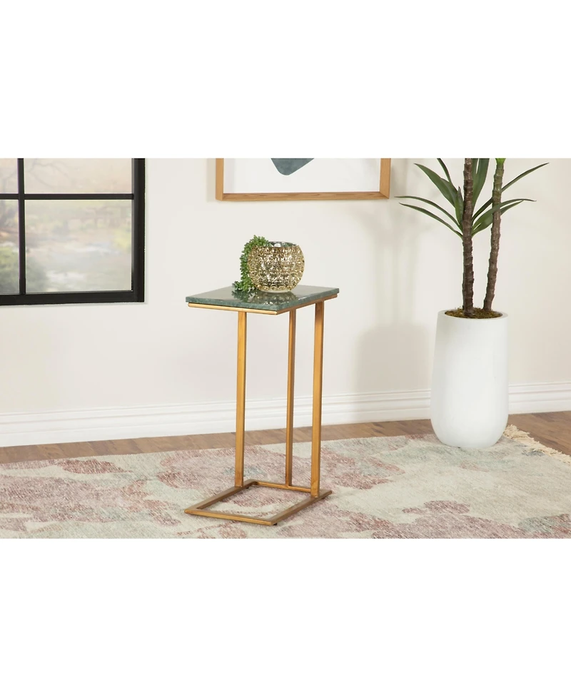 Coaster Home Furnishings Accent Table with Marble Top