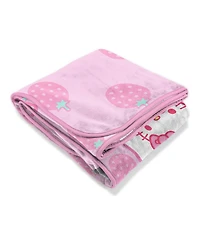 Hello Kitty Strawberry Milk Silk Touch Throw, 60" x 46"