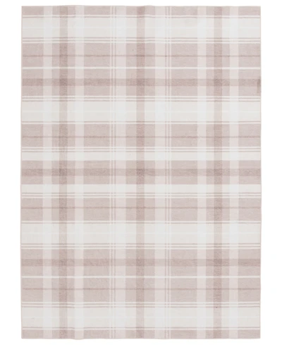 Mink Home Velvet Touch Washable Pla-001 7'6" x 9'6" Area Rug