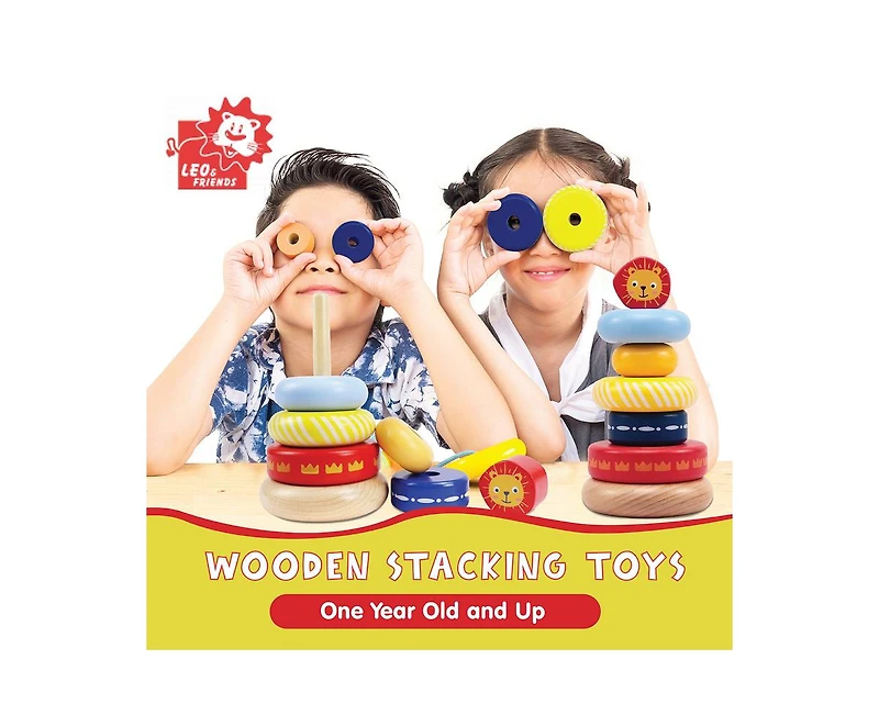 Leo & Friends Kids Leo Stacking