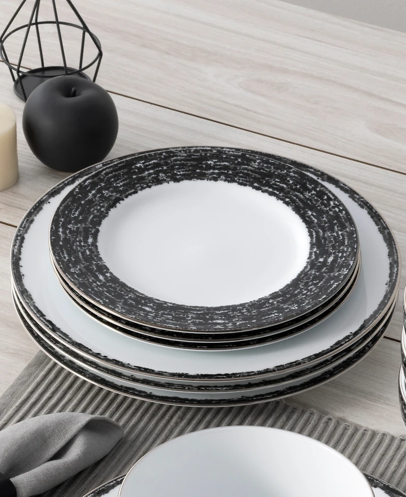 Noritake Rill 12-Piece Dinnerware Set, Service for 4