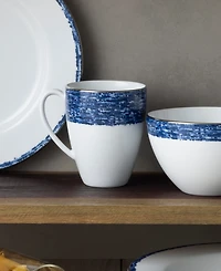 Noritake Rill Set of 4 Mugs, Service for 4