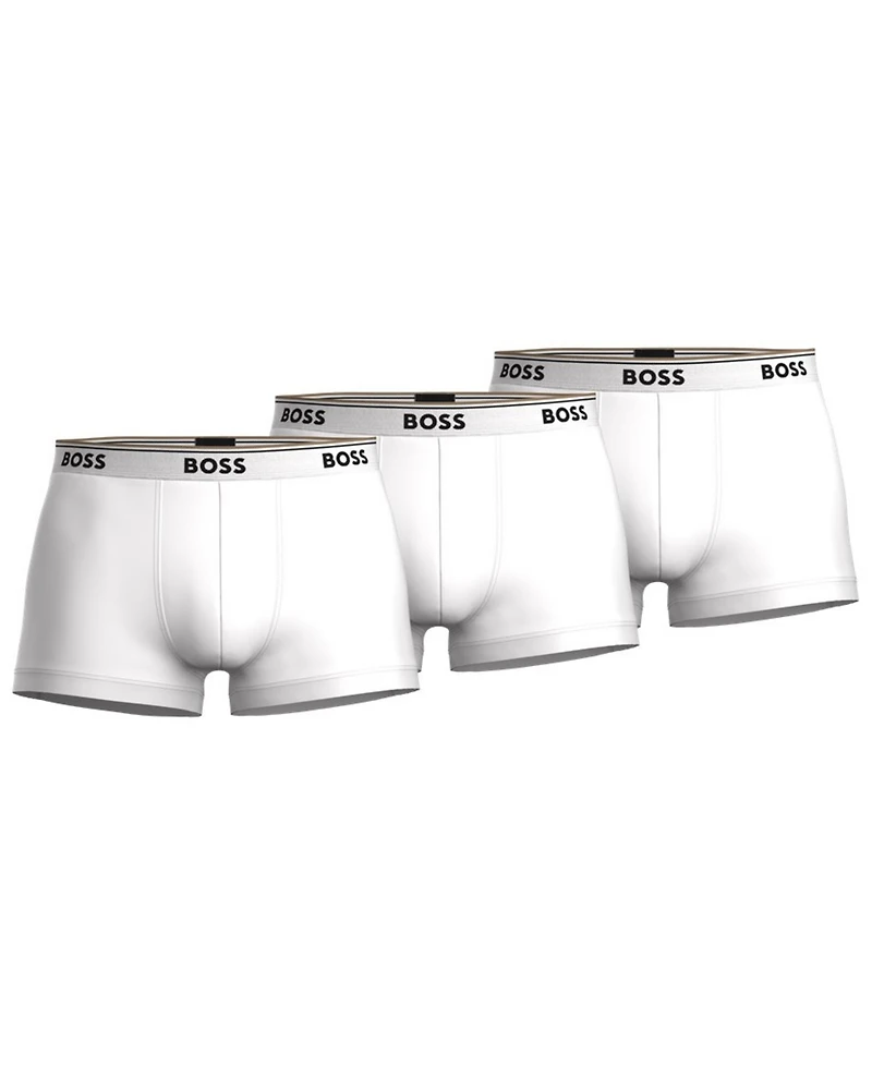 Boss by Hugo Men's 3-Pack Power Trunk Underwear