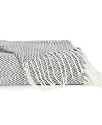 ienjoy Home Herringbone Fringed Throw, 60" x 50"