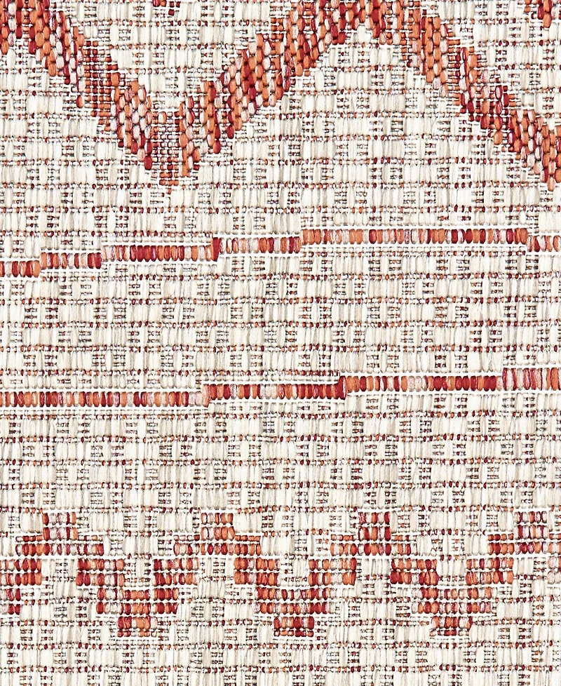 Closeout! Lr Home Sunny SUNSH81242 7'9" x 9'9" Outdoor Area Rug